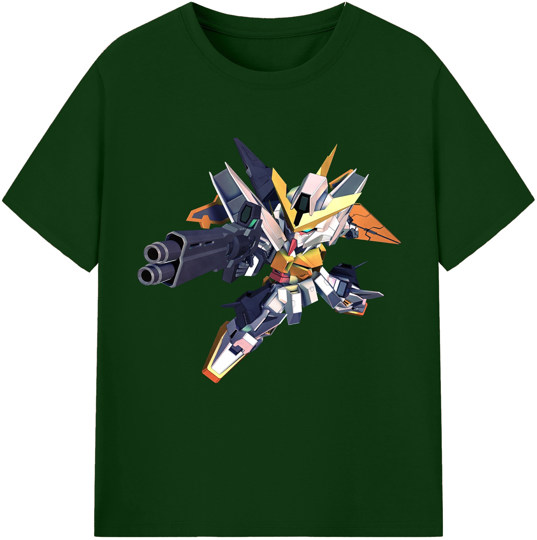 （画像用） 機動戦士ガンダム Mobile Suit Gundam 綿100％半袖Tシャツ（フロントプリント）